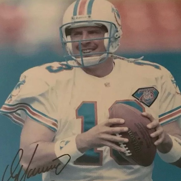 Signed, Framed Photo of Dan Marino - Picture 1 of 3